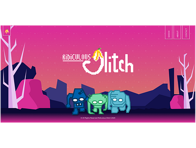 Homepage design design games homepage indie indiegame web webdesign