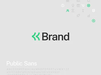Brand Brand brand brand identity branding branding design icons identity logo logo design mark public sans