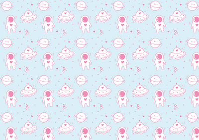 Space Pattern art cartoon cute graphic design illustration illustration art illustrator ilustración pattern pattern design seamless pattern