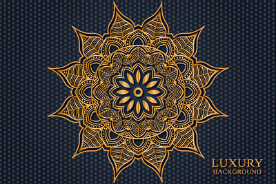 Luxury mandala design pattern