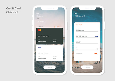 Credit Card branding dailyui design ui ux web