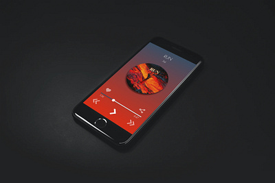 Proof of concept Music Player app design mobile music app ui ux