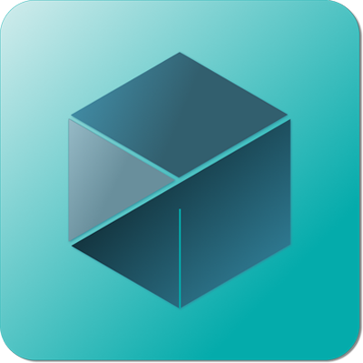 Cube copy icon logo uidesign