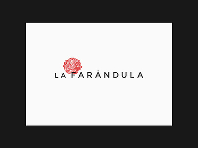 New logo for La Farándula actors agency brand identity logo logotype redesign