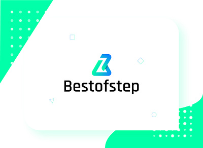 Bestofstep Logo Design and Branding | Trendy Logo 2020 | bat logo design brand identity branding flat icon design logo stylish logo trend logo design 2020 typography ui