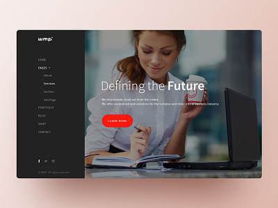 Freebie | Header PSD bootstrap 4 freebie header psd psd template ui ui design uikit ux web design