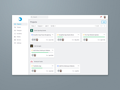 Dynima Project Manager laravel project manager ui design web application design web application development