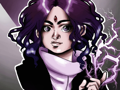 Raven art comics digital digital art raven titans titans netflix titansnetflix