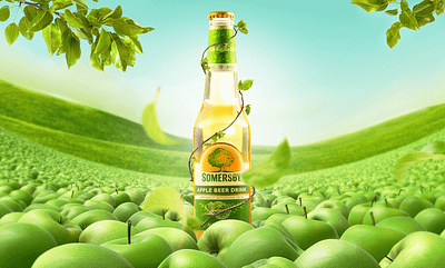 Somersby art direction artwork manipulation photography retouch retouching somersby