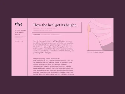 "1843 Magazine" Article Concept blog blog design branding brutalism concept design minimalism minimalist modern simple typography ui web webdesign website