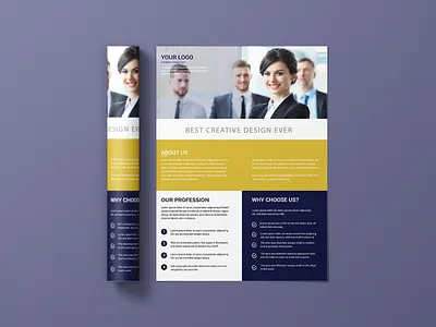 Creative Minimal Flyer Design branding catchy flyer corporate corporate branding corporate design flyer flyer artwork flyer design flyers minimal minimalist ui