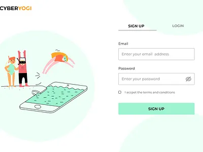 sign in daily 100 challenge dailyui neat signin simple ui ux web