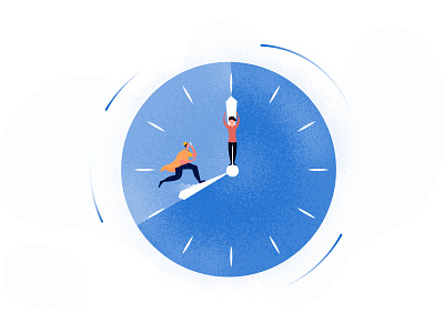 Time is important banner clean design design graphic graphicdesign illustraion illustration illustrator logo procreate