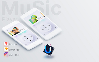 Music Player Concept Design 3d 3d animation 3d effect 3d motion adobe xd concept concept design inspiration motion graphic music player neomorphism protopie prototype sketch sketchapp soft ui uiux