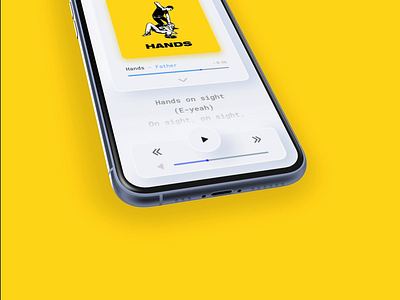 Neumorphic Music App animation app buttons microinteraction music music app music app ui music application neumorphic neumorphism player ui ui card ux