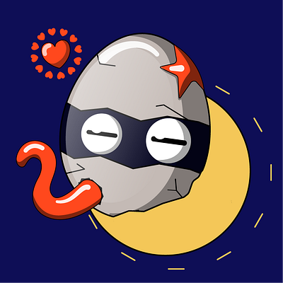 Flat character octopus icon character icon illustration octopus