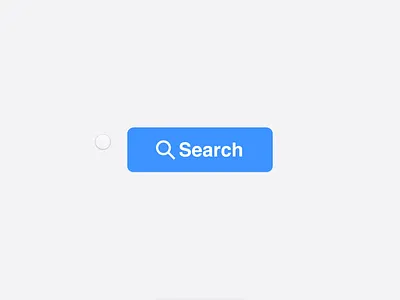 Search Button animation design ui