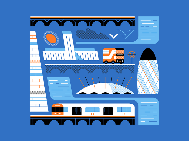 📍London, UK city gherkin london bus london underground river shard tate modern taxi tube