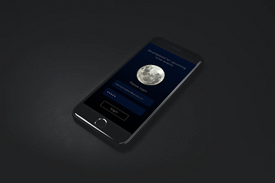 Lunar calendar app app app design app ui flat minimal mobile ui ux