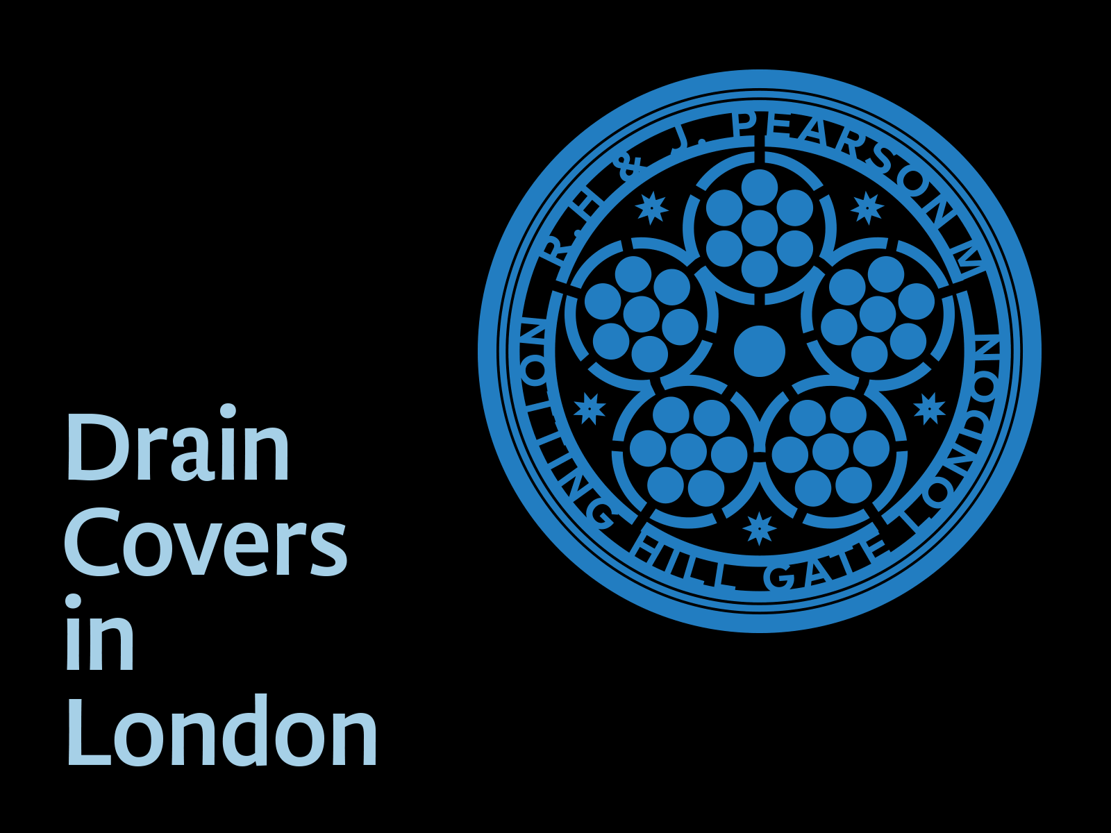 Drain Covers in London covers design flat foystudio icon illustration london minimal project vector