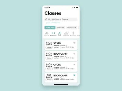 Daily UI 022—Search app app design daily daily 022 daily ui daily ui 022 dailyui dailyuichallenge design figma interface la fitness search ui uidesign