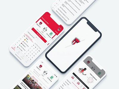 Bogotá FC / Brand and UI app interfacedesign soccer soccer app soccer logo ui uidesign ux uxdesign visual design