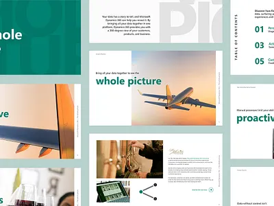 Microsoft D365 | The Whole Picture branding digital ebook gep graphic design layout layout design microsoft publication