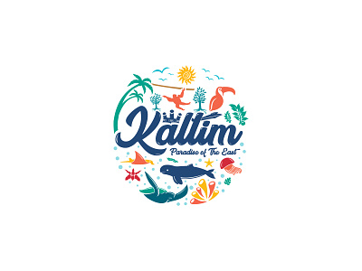 East Kalimantan Logo design animation branding design east ecommerce editorial flat icon illustration indonesia kalimantan kalimantan timur kaltim logo logo kaltim pariwisata indonesia