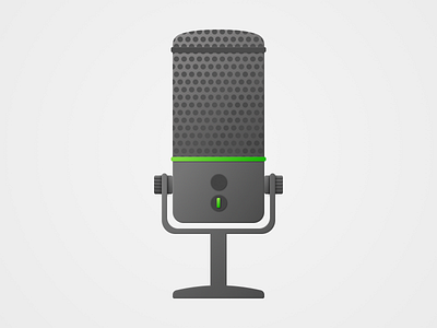 Microphone Dark dark dark mode game gaming hardware microphone vector