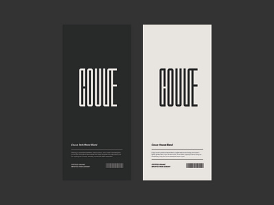 Couve Packaging branding design logo minimal typography