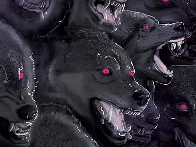 Creative Instinct Upgraded bestial digital illustration ilustración wolf