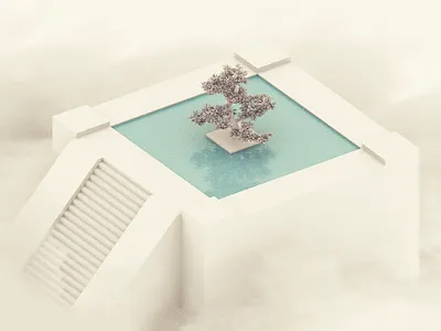 Clouds WIP 3d architecture geometric