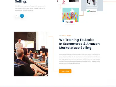 Seller Education clean coreldraw design design art designer esolz esolzwebdesign illustration illustrator photoshop professional simple typography ui ui design uiux ux ux design website website design