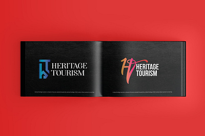 Heritage logo design branding design heritage logo tourism typography vector