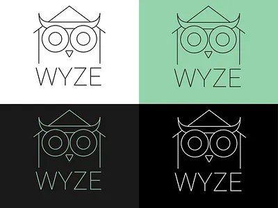 Logo Design Concept 15 | Wyze branding design flat illustrator logo logo a day logo animal logo design logo design concept logo designs logos minimal