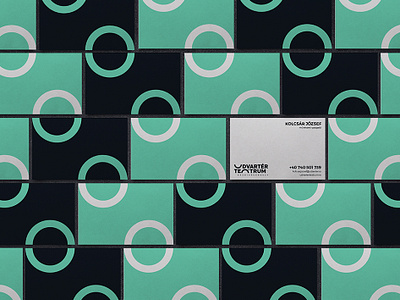 Udvartér teátrum - Theater visual identity - Trasylvania brand business card business card design business cards businesscard businesscards design hunap hunapstudio idcard logo minimal professional theater