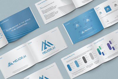 Melior.AI brand book ai brand book brand branding identity brand identity branding branding and identity branding design branding designer tech branding tech design tech startup