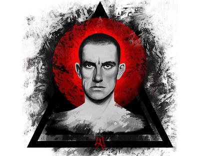 Mayakovsky art character design illustration photoshop