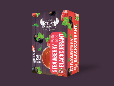 Package design for Tea & Heart illustrator packaging photoshop product design product designs product development