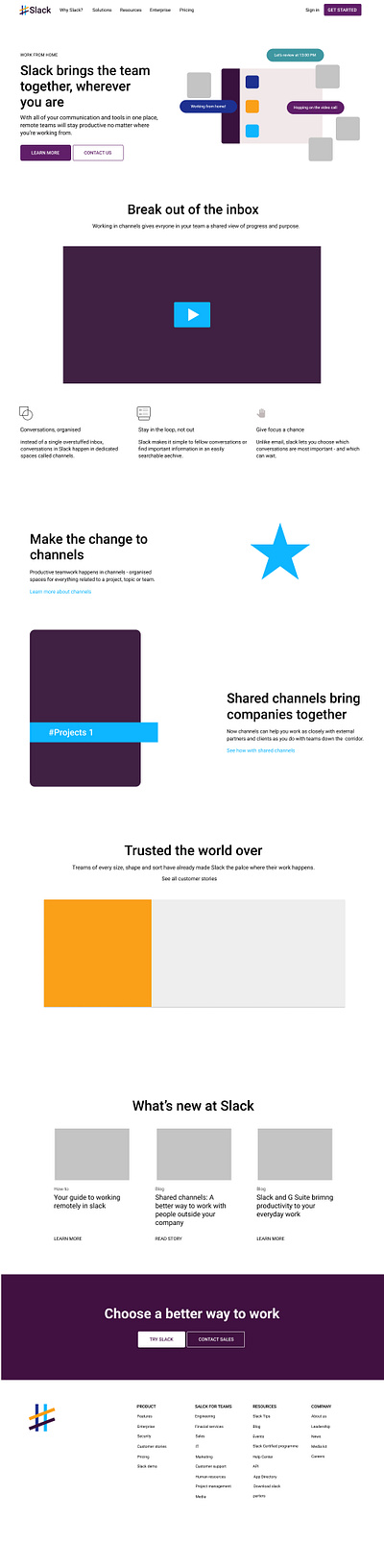 Landing page design app branding design illustration illustrator type typography ui ux web website