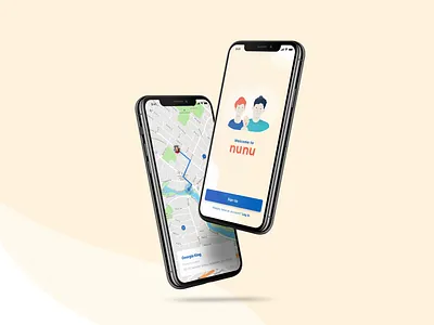 NunuApp app baby branding colourful family fffabs fortnight illustration ios jbdotco logo map muted playful signup splashscreen ui ux web