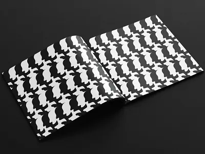 Pantomime Theatre pattern black branding identity illustration logo pattern white