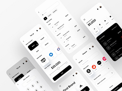 Wallet App app design bank app banking branding dribbble finance finance app fintech fintech app money transfer ofspace patm payment payment app payment form paypal transfer money transferwise wallet wallet app