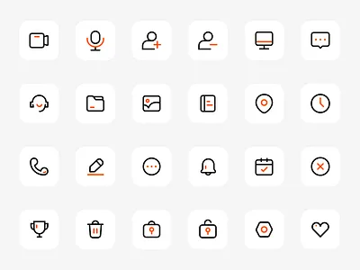 Icons dashboard design icon icon set illustration logo ui web