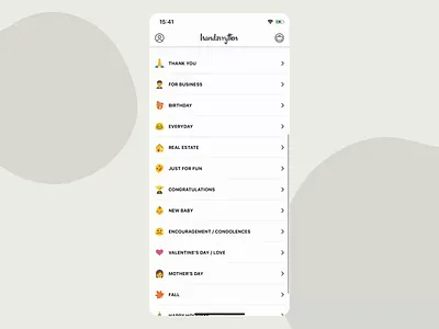 Handwrytten — Adding a Card android app app design design illustration ios lifestyle mobile app ui ux