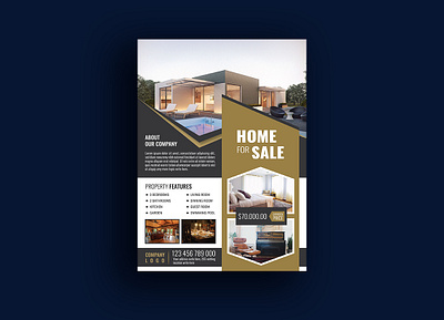 Real Estate Flyer Design branding brochure design design flyer graphic design marketing postcard print design realestate