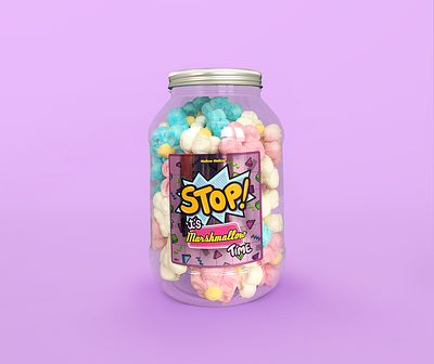 It´s Marshmallow Time 3d art branding design flat graphicdesign illustration illustrator logo minimal package packaging packaging design photography typography