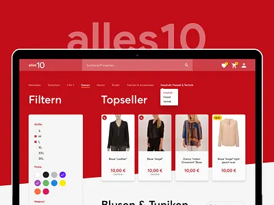 Fashion Store Template ecommerce fashion flat minimal shop store template website