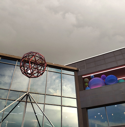 Balls to the wall 3d abstract cgi colors design illustration mixed reality photoshop render surreal