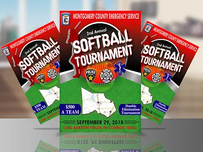 Softball Tournament Flyer adobe illustrator adobe photoshop cc aliakborripon branding design flyer flyer design graphic design promotional flyer sell flyer softball tournament flyer softball tournament flyer sports flyer
